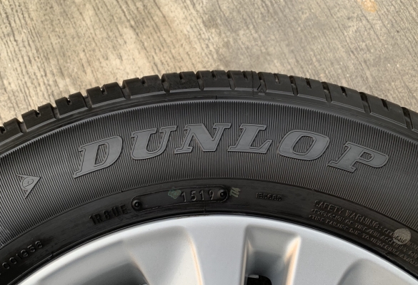 ล้อแม็กป้ายแดง Toyota Revo ขอบ 16 พร้อมยางป้ายแดง 215-65-16 Dunlop ปี 19 สวยกริ๊บ