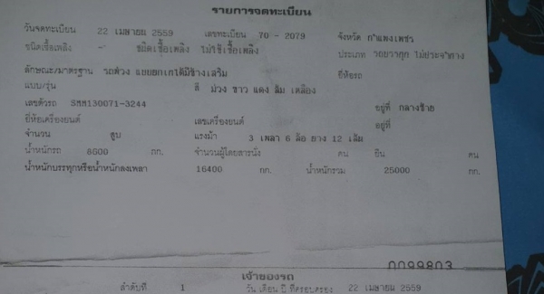 พ่วง 22 ล้อ ฮีโน่ 344 แรง ปี 59 ตัวสุดท้ายก่อนวิคเตอร์ ไมล์ 400,000 กม. กระบะเหล็ก - ดั้ม สามมิตร ใส