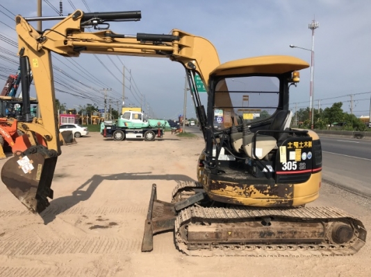 ขายรถขุด CAT 305SR (4,XXX ชั่วโมง) คอนโทรลสั้น ปั๊มนิ้ว นำเข้าเองจากญี่ปุ่น สภาพสวยพร้อมใช้ มีVDOการทำงานครับ