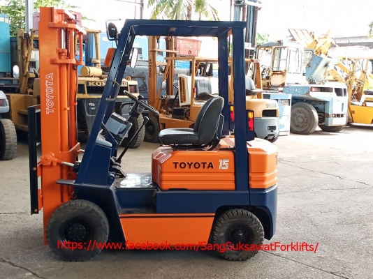 ขายรถยก 1.5 ตัน รถนอกนำเข้าเองจากญี่ปุ่น MADE IN JAPAN