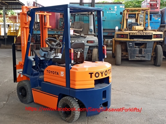 ขายรถยก 1.5 ตัน รถนอกนำเข้าเองจากญี่ปุ่น MADE IN JAPAN