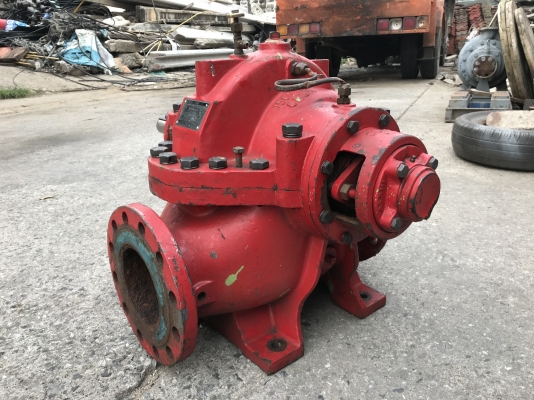 ขายปั๊มน้ำแรงเหวี่ยงสปิทเคท Ebara splitcase ใบพัดทองเหลือง ขนาดเข้า 6นิ้ว ออก 5นิ้ว สภาพสวย พร้อมใช้งาน