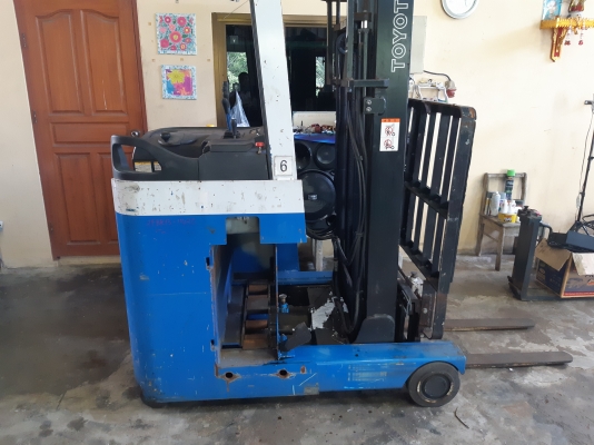 ขายรถยกไฟฟ้าโตโยต้ารุ่น7FBR13 ขนาด1.3ตัน ยกสูง4เมตร มีไซค์ชิป