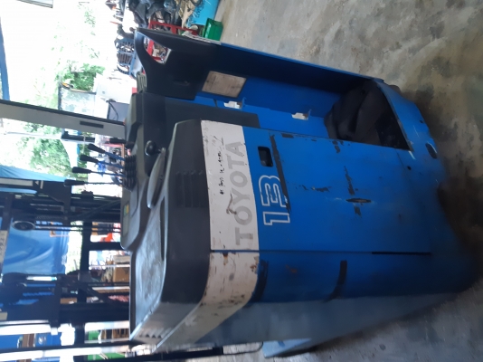 ขายรถยกไฟฟ้าโตโยต้ารุ่น7FBR13 ขนาด1.3ตัน ยกสูง4เมตร มีไซค์ชิป