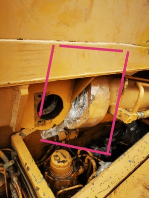 เปลี่ยนบูชโคนตั้งบูมและโคนชุดยืด เปลี่ยนเอวสวิง แก้ไขช่วงล่าง