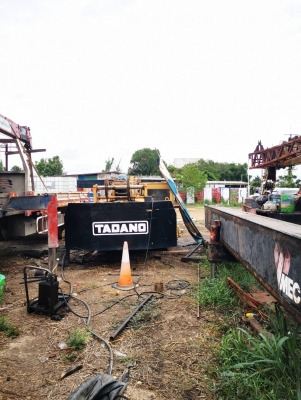 เปลี่ยนบูชโคนตั้งบูมและโคนชุดยืด เปลี่ยนเอวสวิง แก้ไขช่วงล่าง