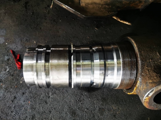 Boom.แก้ไขMain Boom?เปลี่ยนบูชโคนตั้งบูม และโคนชุดยืดเปลี่ยนเอวสวิง แก้ไขช่วงล่าง