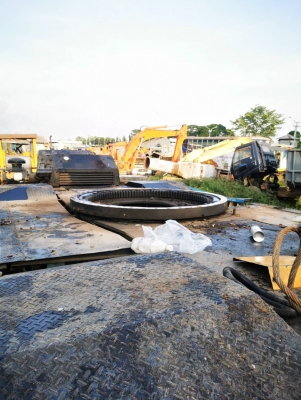 Boom.แก้ไขMain Boom?เปลี่ยนบูชโคนตั้งบูม และโคนชุดยืดเปลี่ยนเอวสวิง แก้ไขช่วงล่าง