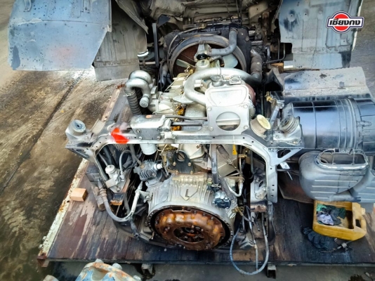 หัวเก๋ง FUSO 627 พร้อมเครื่อง 6D16 Turbo intercooler EURO2 มือสองญี่ปุ่น