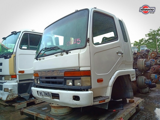 หัวเก๋ง FUSO 627 พร้อมเครื่อง 6D16 Turbo intercooler EURO2 มือสองญี่ปุ่น