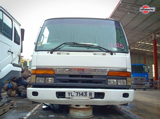 หัวเก๋ง FUSO 627 พร้อมเครื่อง 6D16 Turbo intercooler EURO2 มือสองญี่ปุ่น