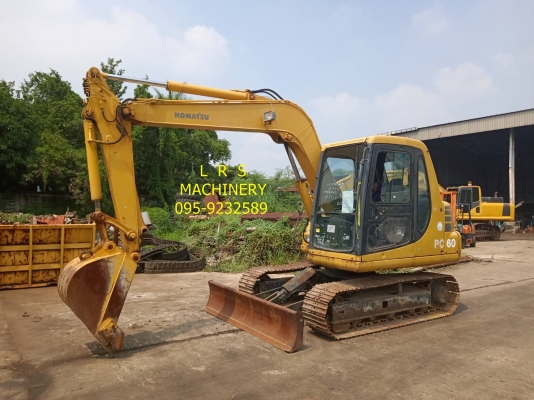 ขายรถแบ็คโฮ KOMATSU PC60-7