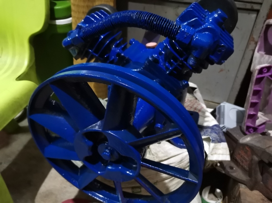 ขาย!! หัวปั้มลม.พูม่า.ขนาด1/2แรง2สูบ พร้อมใช้งาน