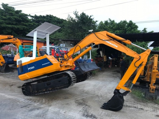komatsu Pc20-3สภาพดีเก่าญี่ปุ่นมีใบอินวอยไม่เคยใช้ในไทย