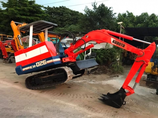 kubota kh026สภาพดีเก่าญี่ปุ่น มีใบอินวอยไม่เคยใช้ในไทย