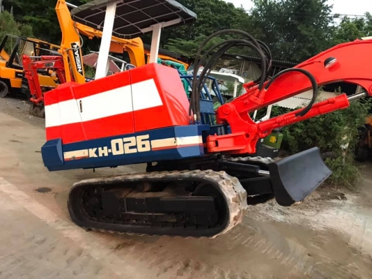 kubota kh026สภาพดีเก่าญี่ปุ่น มีใบอินวอยไม่เคยใช้ในไทย