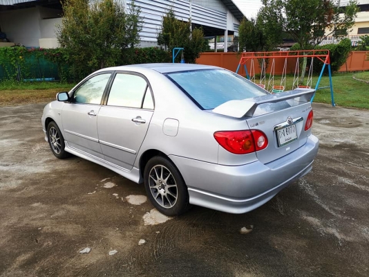 Toyota altis 1.6 mt ชุดแต่งรอบคัน สุดหล่อราคา 128,000 บาท ดาวน์ 3,000 บาท ผ่อนเดือนละ 2,xxx บาท Toyota altis 1.6 mt ชุดแต่งรอบคัน สุดหล่อราคา 128,000 บาท ดาวน์ 3,000 บาท ผ่อนเดือนละ 2,xxx บาท