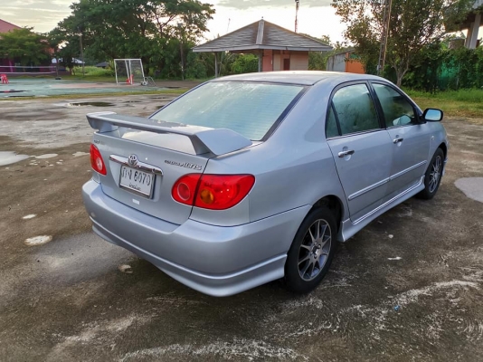 Toyota altis 1.6 mt ชุดแต่งรอบคัน สุดหล่อราคา 128,000 บาท ดาวน์ 3,000 บาท ผ่อนเดือนละ 2,xxx บาท Toyota altis 1.6 mt ชุดแต่งรอบคัน สุดหล่อราคา 128,000 บาท ดาวน์ 3,000 บาท ผ่อนเดือนละ 2,xxx บาท