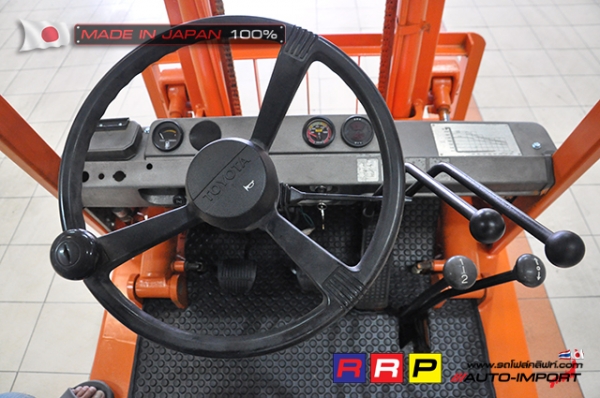 ขายรถโฟล์คลิฟท์มือสอง TOYOTA รุ่น 4FGL15-46396 นำเข้าจากประเทศญี่ปุ่น 100\% ไม่เคยใช้งานในไทย