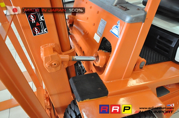 ขายรถโฟล์คลิฟท์มือสอง TOYOTA รุ่น 4FG25-21140 นำเข้าจากประเทศญี่ปุ่น 100\% ไม่เคยใช้งานในไทย