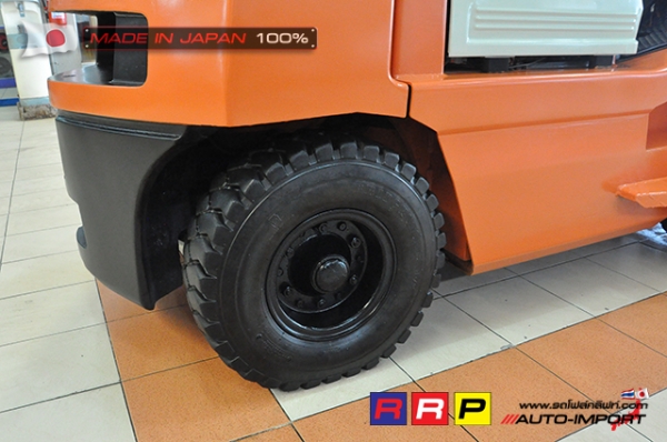 ขายรถโฟล์คลิฟท์มือสอง TOYOTA รุ่น 4FG25-21140 นำเข้าจากประเทศญี่ปุ่น 100\% ไม่เคยใช้งานในไทย