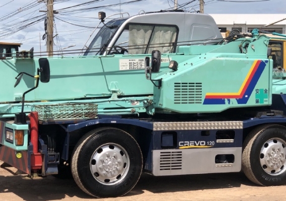 ขายรถเครน TADANO GR120N-1 (ขนาด 12 ตัน) ปี 2002 นำเข้าเองจากญี่ปุ่น สภาพสวยพร้อมใช้งาน มีVDOการทำงาน