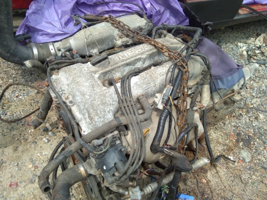 ขายเครื่องยนต์นิสสัน SR20ฝาขาวหลังหัก
