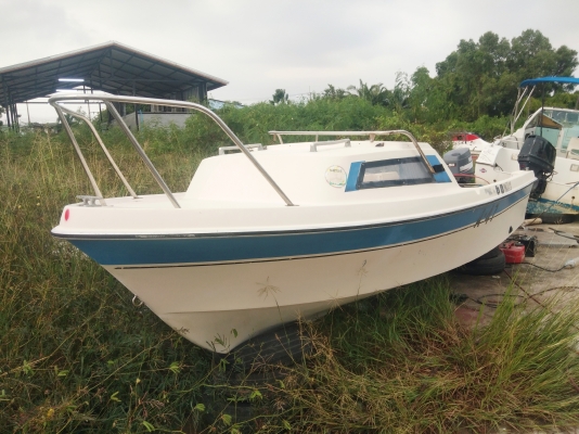 ขายเรือ yamaha f17 เก่าญี่ปุ่น yamaha 50 hp 2t