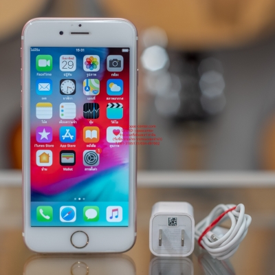 iphone 6S 16 GB เครื่อง TH ใช้ได้ปกติทุกอย่าง ไม่ติดไอคราวน์ มี่ที่ชาร์ท