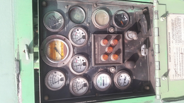 ขายปั้มลม Sullair รุ่น H1300 เครื่อง CAT 3406T  475 แรงม้า ลม 10.3 บาร์ 1300 cfm 150PSIG ปั้มลมสกรูสภาพสวย นำเข้าจากญี่ปุ่น ขายถูกครับ เน้นโทร.084-5424150