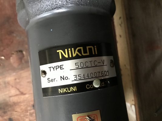 ขายหัวปั๊มน้ำหอยโข่งสแตนเลส 316L Nikuni ขนาดเข้า 2นิ้ว ออก 1.5นิ้ว สภาพใหม่มาก สามารถใช้กับงานน้ำมัน และทนน้ำร้อนได้ดี ราคา 4,200 บาท