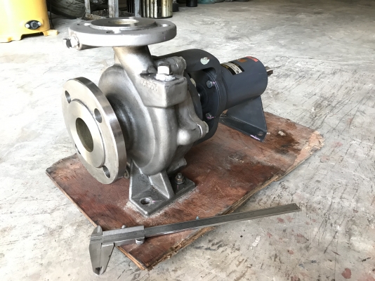 ขายหัวปั๊มน้ำหอยโข่งสแตนเลส 316L Nikuni ขนาดเข้า 2นิ้ว ออก 1.5นิ้ว สภาพใหม่มาก สามารถใช้กับงานน้ำมัน และทนน้ำร้อนได้ดี ราคา 4,200 บาท