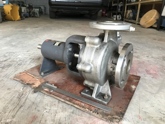 ขายหัวปั๊มน้ำหอยโข่งสแตนเลส 316L Nikuni ขนาดเข้า 2นิ้ว ออก 1.5นิ้ว สภาพใหม่มาก สามารถใช้กับงานน้ำมัน และทนน้ำร้อนได้ดี ราคา 4,200 บาท