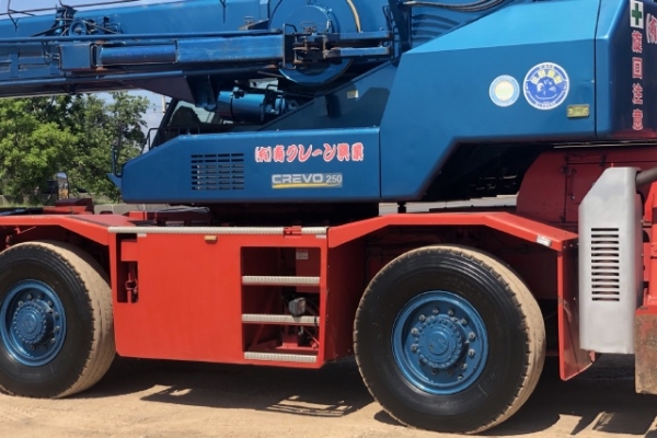 ขายรถเครน TADANO GR250N-1 (ขนาด 25 ตัน) ปี 2007 นำเข้าเองจากญี่ปุ่น สภาพสวยพร้อมใช้งาน มีVDOการทำงานครับ