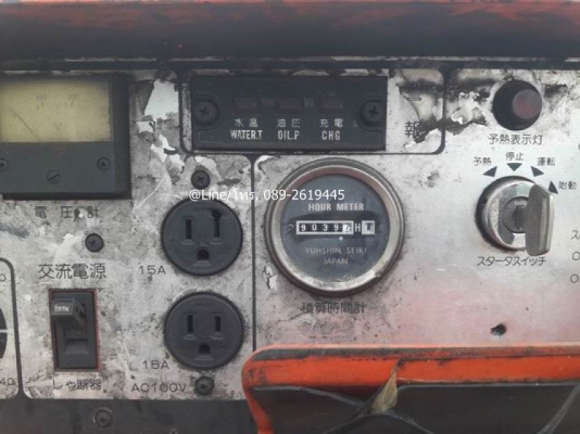 ขายเครื่องเชื่อมสนามพร้อมชุดปั่นไฟ DENYO -280SSW เครื่องยนต์ยันม่าร์ 3 สูบ , เชื้อเพลิงดีเซล สำหรับเชื่อมงานหนัก งานเบา ใช้ลวดเชื่อมได้ตั้งแต่ 2.6 - 3.2มิล ,4มิล. ลวดธรรมดาและL55 สามารถใช้ปั่นไฟได้ทั้งไฟบ้าน 220V.และไฟโรงงาน 380V. สินค้าเดิมๆเก่านอก ยังไม ขายเครื่องเชื่อมสนามพร้อมชุดปั่นไฟ DENYO -280SSW เครื่องยนต์ยันม่าร์ 3 สูบ , เชื้อเพลิงดีเซล สำหรับเชื่อมงานหนัก งานเบา ใช้ลวดเชื่อมได้ตั้งแต่ 2.6 - 3.2มิล ,4มิล. ลวดธรรมดาและL55 สามารถใช้ปั่นไฟได้ทั้งไฟบ้าน 220V.และไฟโรงงาน 380V. สินค้าเดิมๆเก่านอก ยังไม