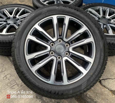 ล้อแม็ก Ford Everest ขอบ 20 รุ่นใหม่ล่าสุด พร้อมยาง 265-50-20 GoodYear ปลายปี 18 สภาพน้องๆป้ายแดง ล้อแม็ก Ford Everest ขอบ 20 รุ่นใหม่ล่าสุด พร้อมยาง 265-50-20 GoodYear ปลายปี 18 สภาพน้องๆป้ายแดง