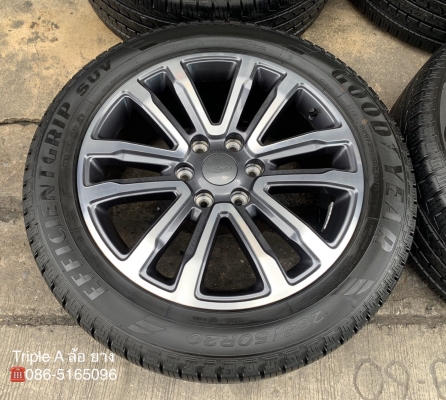 ล้อแม็ก Ford Everest ขอบ 20 รุ่นใหม่ล่าสุด พร้อมยาง 265-50-20 GoodYear ปลายปี 18 สภาพน้องๆป้ายแดง ล้อแม็ก Ford Everest ขอบ 20 รุ่นใหม่ล่าสุด พร้อมยาง 265-50-20 GoodYear ปลายปี 18 สภาพน้องๆป้ายแดง