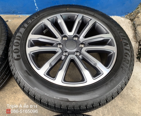 ล้อแม็ก Ford Everest ขอบ 20 รุ่นใหม่ล่าสุด พร้อมยาง 265-50-20 GoodYear ปลายปี 18 สภาพน้องๆป้ายแดง ล้อแม็ก Ford Everest ขอบ 20 รุ่นใหม่ล่าสุด พร้อมยาง 265-50-20 GoodYear ปลายปี 18 สภาพน้องๆป้ายแดง