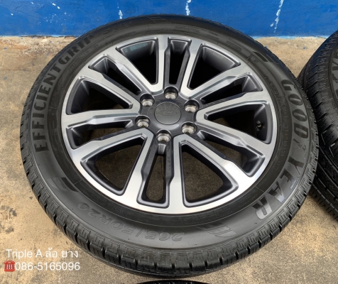 ล้อแม็ก Ford Everest ขอบ 20 รุ่นใหม่ล่าสุด พร้อมยาง 265-50-20 GoodYear ปลายปี 18 สภาพน้องๆป้ายแดง ล้อแม็ก Ford Everest ขอบ 20 รุ่นใหม่ล่าสุด พร้อมยาง 265-50-20 GoodYear ปลายปี 18 สภาพน้องๆป้ายแดง