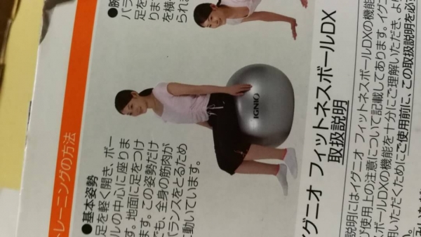 350 บ.ส่งถึงบ้านฟรี โทร 083-2000058 LINE ID: ub2603 ANTI-BURST FITNESS BALL DELUXE ยี่ห้อ IGNIO ขนาด