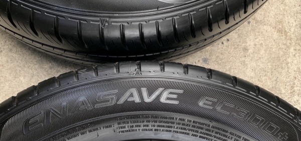 ยางป้ายแดง 185-65-15 Dunlop ปี 19 ดอกยางเต็มๆ ตุ่มชัดทุกเส้น