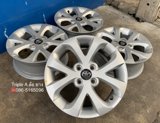 ล้อแม็ก 4รู100 ขอบ 15 สวยกริ๊บ ใส่ Toyota ,Suzuki 4รู100 ได้ทุกรุ่น