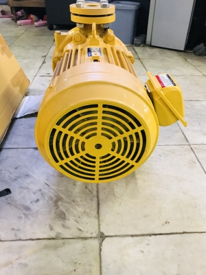 ปั๊มน้ำหอยโข่ง หน้าแปลน   ขนาดมอเตอร์  7.5 HP กำลังไฟ 380 V ขนาดท่อ  2 x 1.1/2"  สภาพใหม่