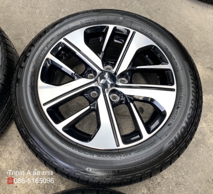 ล้อแม็กป้ายแดง Mitsu Xpender สีดำหน้าเงา ขอบ 16 รุ่นใหม่ล่าสุด พร้อมยางป้ายแดง 205-55-16 Bridgestone ปี 19 สวยกริ๊บๆ ล้อแม็กป้ายแดง Mitsu Xpender สีดำหน้าเงา ขอบ 16 รุ่นใหม่ล่าสุด พร้อมยางป้ายแดง 205-55-16 Bridgestone ปี 19 สวยกริ๊บๆ