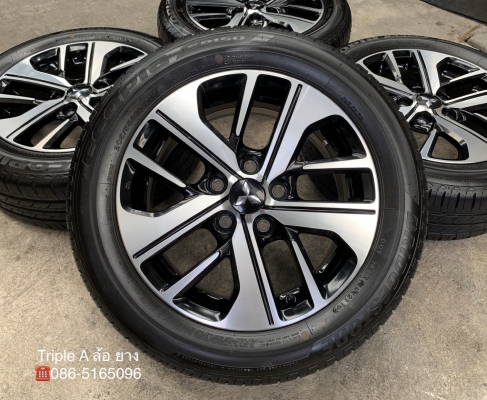 ล้อแม็กป้ายแดง Mitsu Xpender สีดำหน้าเงา ขอบ 16 รุ่นใหม่ล่าสุด พร้อมยางป้ายแดง 205-55-16 Bridgestone ปี 19 สวยกริ๊บๆ ล้อแม็กป้ายแดง Mitsu Xpender สีดำหน้าเงา ขอบ 16 รุ่นใหม่ล่าสุด พร้อมยางป้ายแดง 205-55-16 Bridgestone ปี 19 สวยกริ๊บๆ