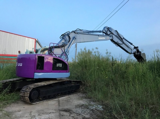 komatsu pc228uu-1สภาพดีเก่าญี่ปุ่นมีใบอินวอยไม่เคยใช้ในไทย