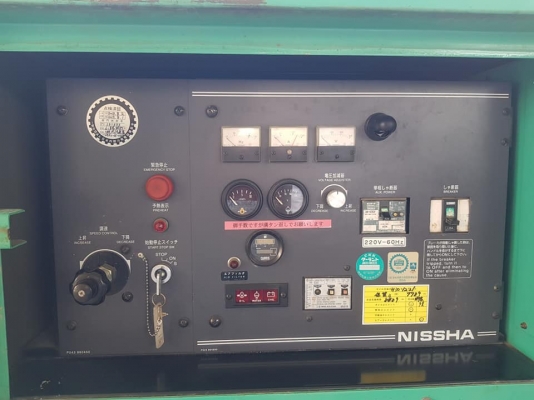 ขายเครื่องปั่นไฟมือสองจากญี่ปุ่นสภาพเดิมๆสวยๆ ราคาไม่แรง