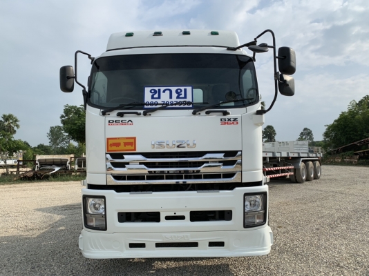 ขาย ISUZU GXZ 360 แรงม้า ปี 59 พร้อมหางพื้นเรียบสามมิตร ปี 48 พร้อมแยกขายหัวหาง ราคาคุยกันครับ รถสวย ขาย ISUZU GXZ 360 แรงม้า ปี 59 พร้อมหางพื้นเรียบสามมิตร ปี 48 พร้อมแยกขายหัวหาง ราคาคุยกันครับ รถสวย