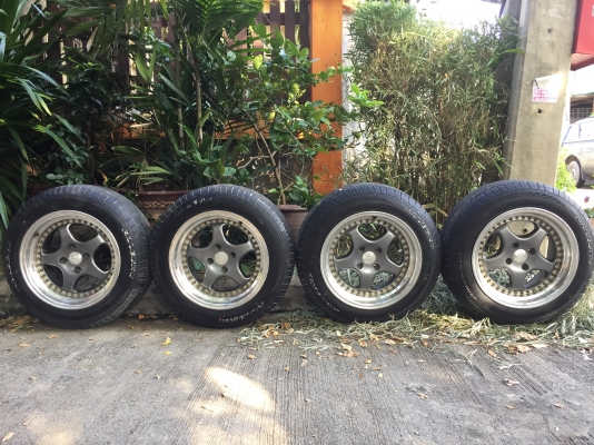 ขายล้อ 15x8 ออฟ 20 4รู100 พร้อมยาง ขายล้อ 15x8 ออฟ 20 4รู100 พร้อมยาง