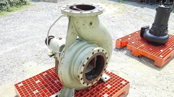 หัวปั้มน้ำหอยโข่งญี่ปุ่นลงตู้ Made in JAPAN ขนาดท่อ 12”- 10” ใบพัดทองเหลือง H : 33 m / Q : 10400 l/m ใช้กับมอเตอร์ 125 HP หัวปั้มน้ำหอยโข่งญี่ปุ่นลงตู้ Made in JAPAN ขนาดท่อ 12”- 10” ใบพัดทองเหลือง H : 33 m / Q : 10400 l/m ใช้กับมอเตอร์ 125 HP